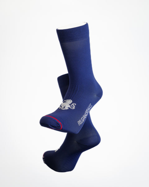 'Signature' High Tops Navy Blue Socks