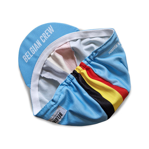 'Classic' cycling Cap (Belgian Blue)