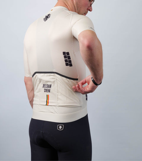 Summer Bundle - KOPPENBERG JERSEY - OFF-WHITE + KANNIBAAL BIBS