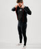 Antwerpen windproof cycling jersey in black