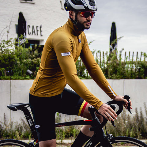 'Boom' Pro Thermal Jersey (Flemish Gold)