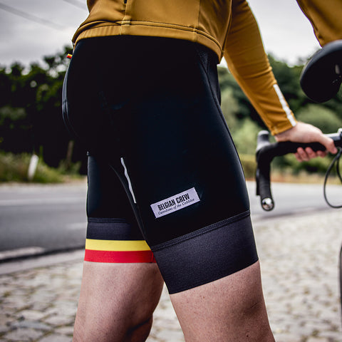 Tommeke Bib Shorts (Belgian flag)