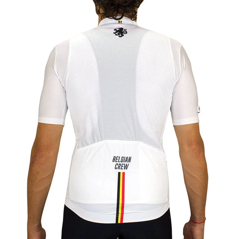 BELGIË WHITE JERSEY Belgian Crew