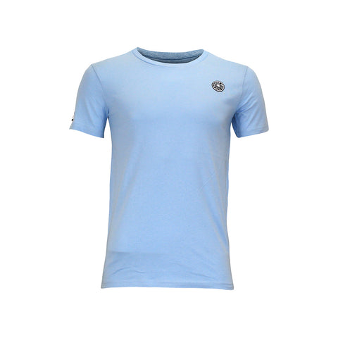 CREW T-SHIRT (WHITE/BLACK/LIGHT BLUE)