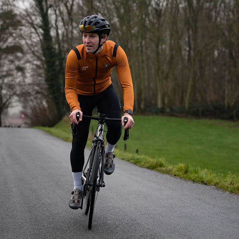 'Antwerpen' Windblock Jersey - Burnt Orange