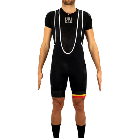 Tommeke Bib Shorts (Belgian flag)