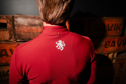 'Boom' Pro Thermal Jersey (Wine Red)