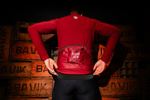 'Boom' Pro Thermal Jersey (Wine Red)