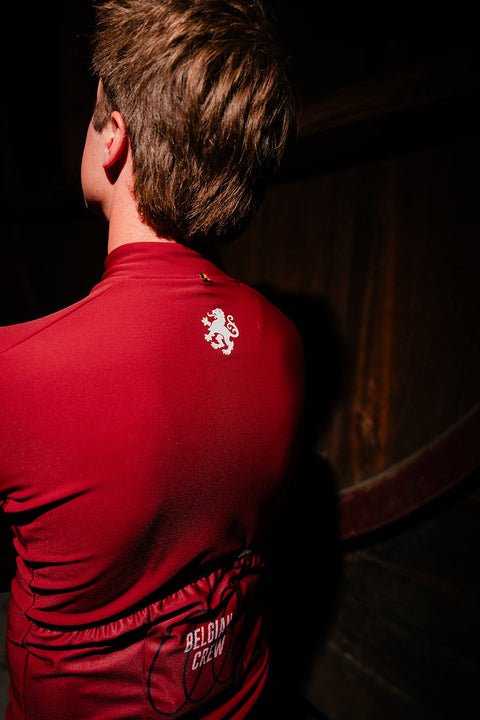 'Boom' Pro Thermal Jersey (Wine Red)