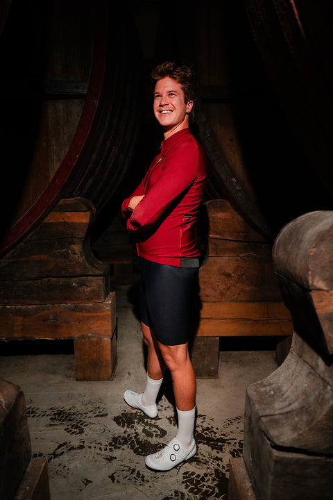 'Boom' Pro Thermal Jersey (Wine Red)