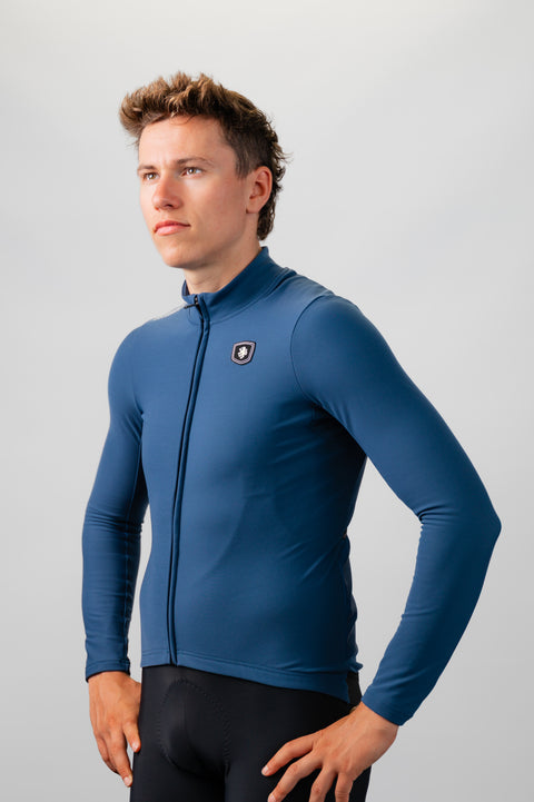 'Boom' Pro Thermal Jersey (Navy Blue)