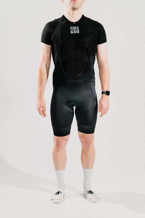 NEW! 'Ploegsteert' Cargo Bibshort - Tarmac Black