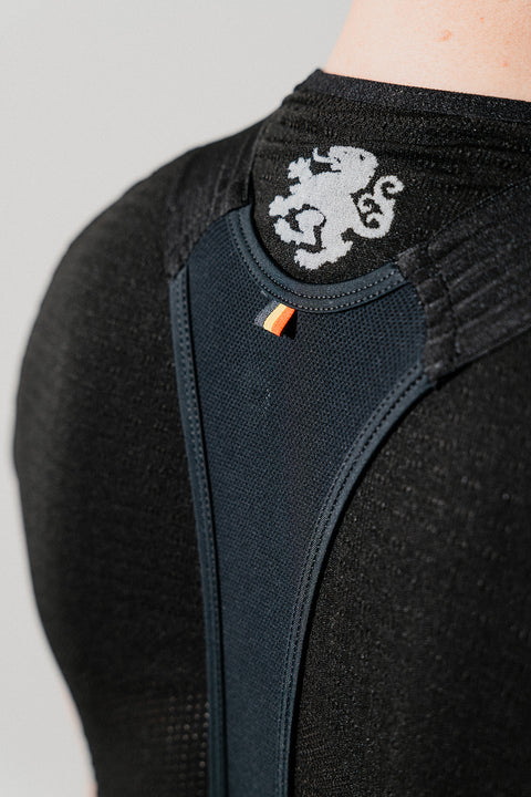 NEW! 'Ploegsteert' Cargo Bibshort - Tarmac Black