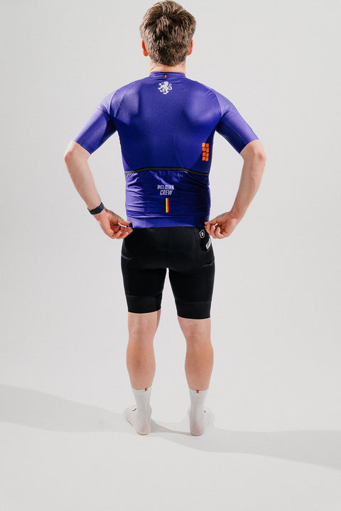 Summer Bundle - KOPPENBERG JERSEY - BLUERPLE + PLOEGSTEERT Black BIBS