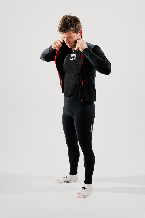 NEW! 'Antwerpen' Windblock Jersey - Black