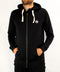 Zipped Hoodie - Black