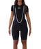 Tommeke Women Bib Shorts (Black logo)